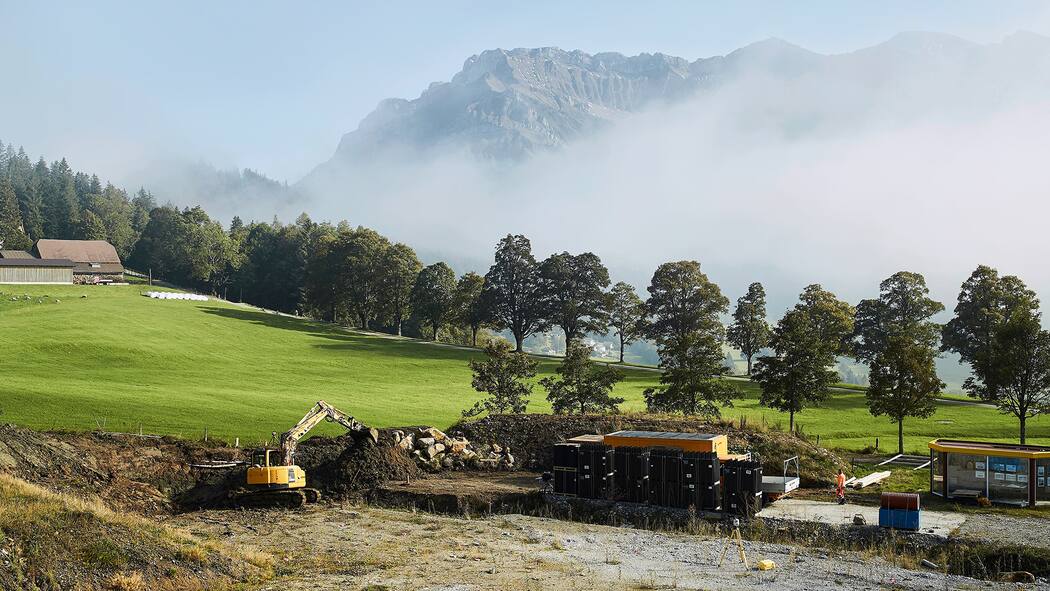 Rückzonung treibt Gemeinden an ihre Grenzen Baustelle des Ferienresorts Holiday im Eigenthal (Luzern)