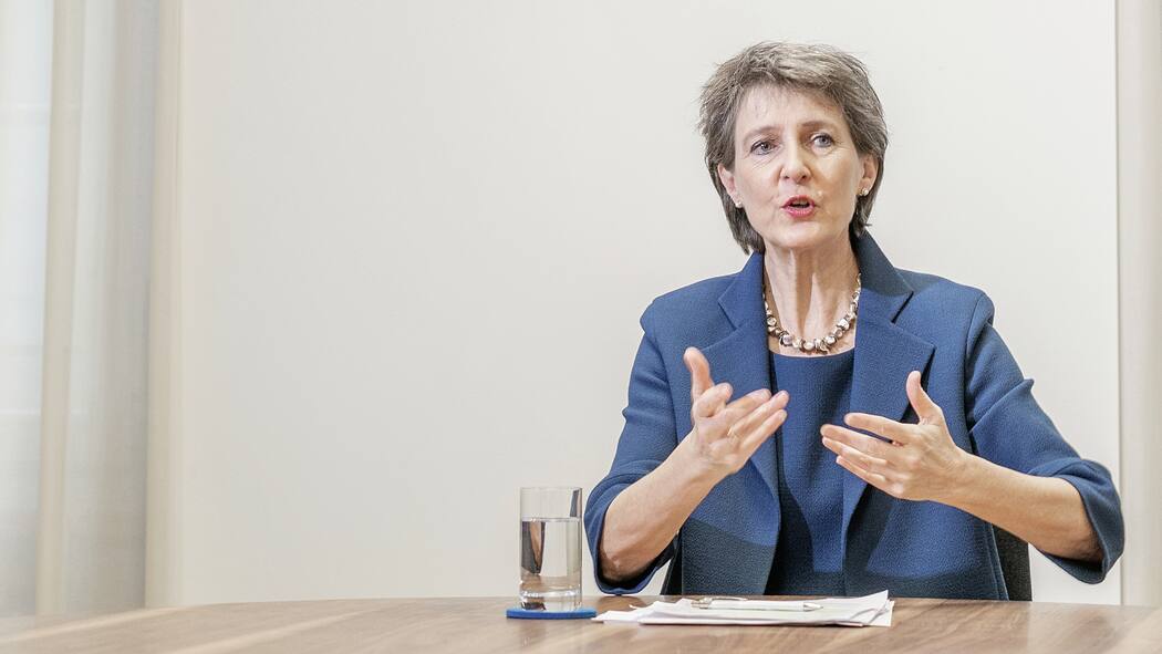 «Umsteigen muss schnell und einfach sein» Bundespräsidentin Simonetta Sommaruga im Interview