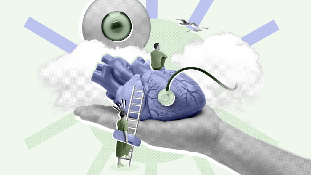 Warum Sie einen Vorsorgeauftrag erstellen sollten Ein menschliches Organ liegt auf einer ausgestreckten Hand - Jeder Mensch kann plötzlich urteilsunfähig werden. Nur wer einen Vorsorgeauftrag erstellt, kann selber bestimmen, was dann passiert.