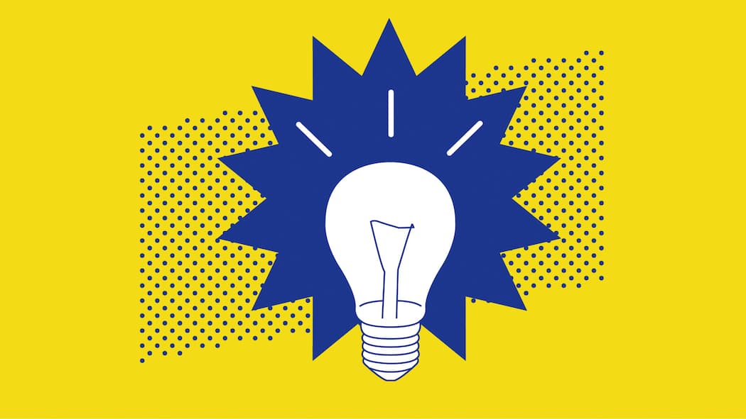 Wer seine Steuern früh zahlt, profitiert meistens Eine Glühbirne leuchtet in blauer Farbe vor einem gelben Hintergrund - Im Beobachter-Format «Hesch gwüsst» lernen Sie auf überraschende Weise, wie Sie Geld, Zeit und Nerven sparen, um administrative Angelegenheiten schnell und einfach zu erledigen.