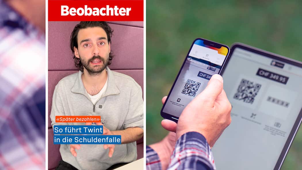 So führt Twint in die Schuldenfalle «Später bezahlen»: So führt Twint in die Schuldenfalle