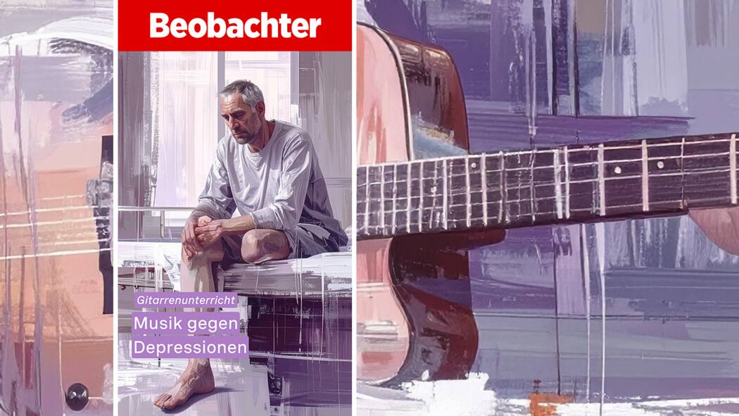 Dank Spenden weiter in den Gitarrenunterricht SOS Beobachter: Gitarrenunterricht – Musik gegen Depressionen