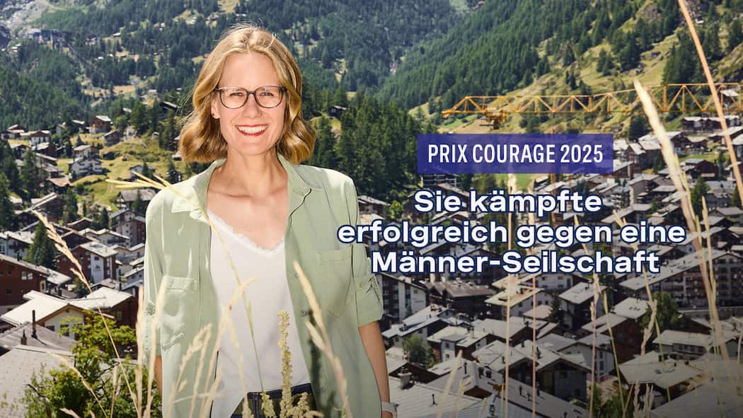 Sie erzwang einen Rücktritt nach einer Skandal-Wahl: Danica Zurbriggen Lehner Prix Courage 2025: Danica Zurbriggen Lehner