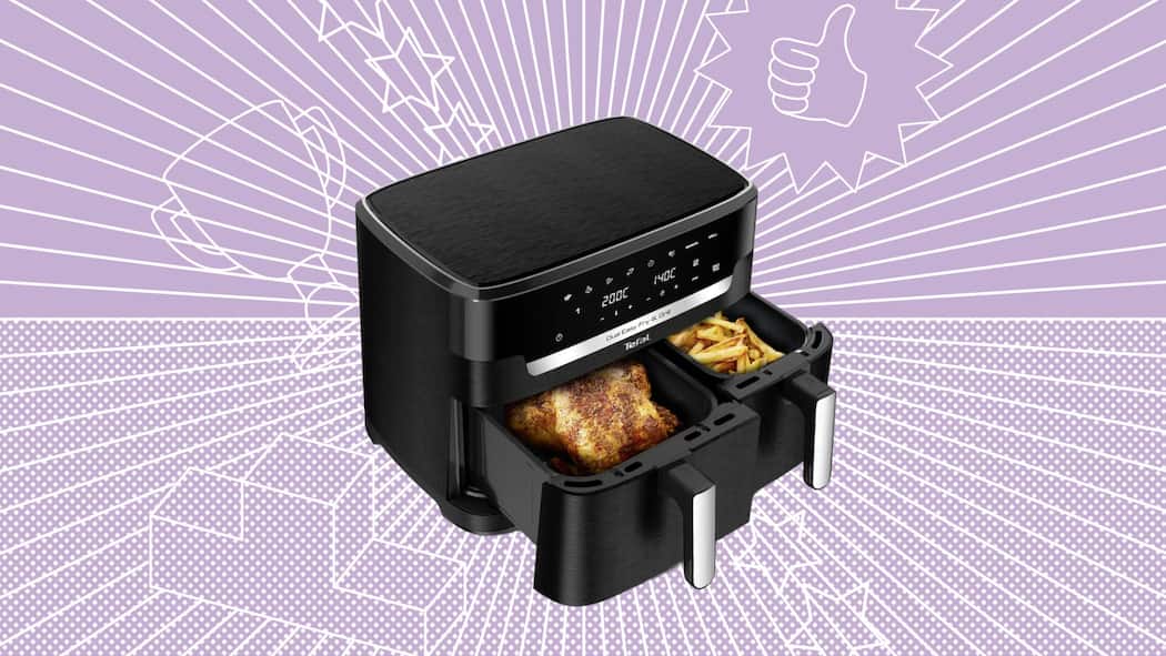 Nur ein Airfryer schneidet bei Pommes «sehr gut» ab Ein Airfryer mit zwei Zubereitungsfächern