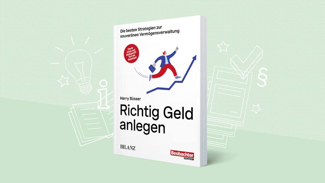 Auch Sie können erfolgreich Geld anlegen Harry Büsser:
Richtig Geld anlegenBeobachter Edition 2025, ISBN 978-3-03875-599-9