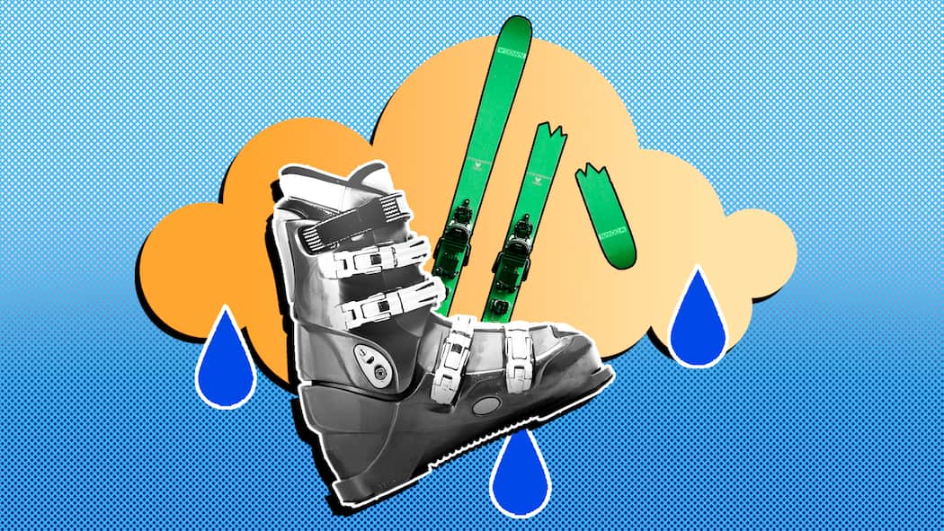 Skipass verloren – bekomme ich einen neuen? Ein Skischuh und zwei Skier, wovon bei einem die Spitze abgebrochen ist. Worauf können Skifahrerinnen und Skifahrer aus rechtlicher Sicht zählen, wenn sie auf die Piste gehen? 7 Fragen auf 7 Antworten.