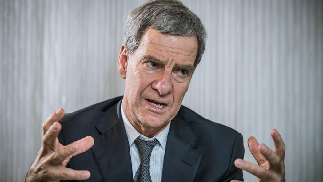 «Wir dürfen mit den Vorsorgegeldern nicht spekulieren» <p>Manuel Leuthold ist noch bis 2027 im Amt als Präsident des AHV-Fonds.</p>