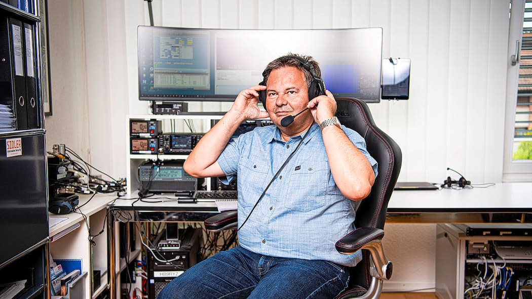 Unsere Retter in der Not? Wolfgang Sidler, Amateurfunker