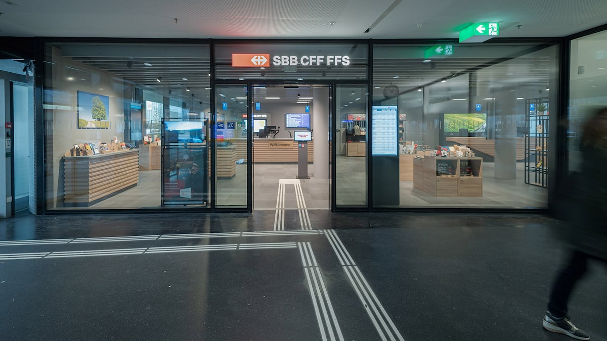 Blinde können Zugbillette jetzt früher kaufen Blinde können Zugbillette jetzt früher kaufen