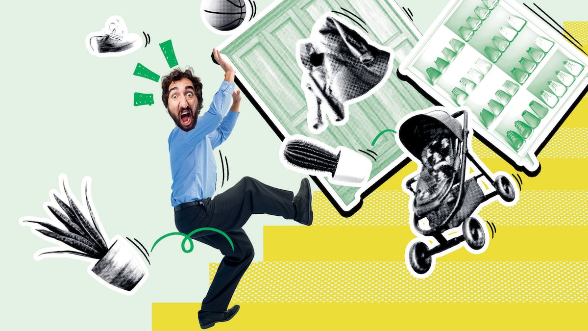 Der grosse Graus im Treppenhaus