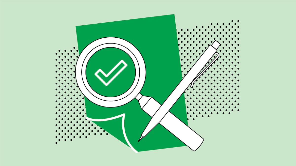 Beobachter Beratung Illustration Arbeitszeugnis Check