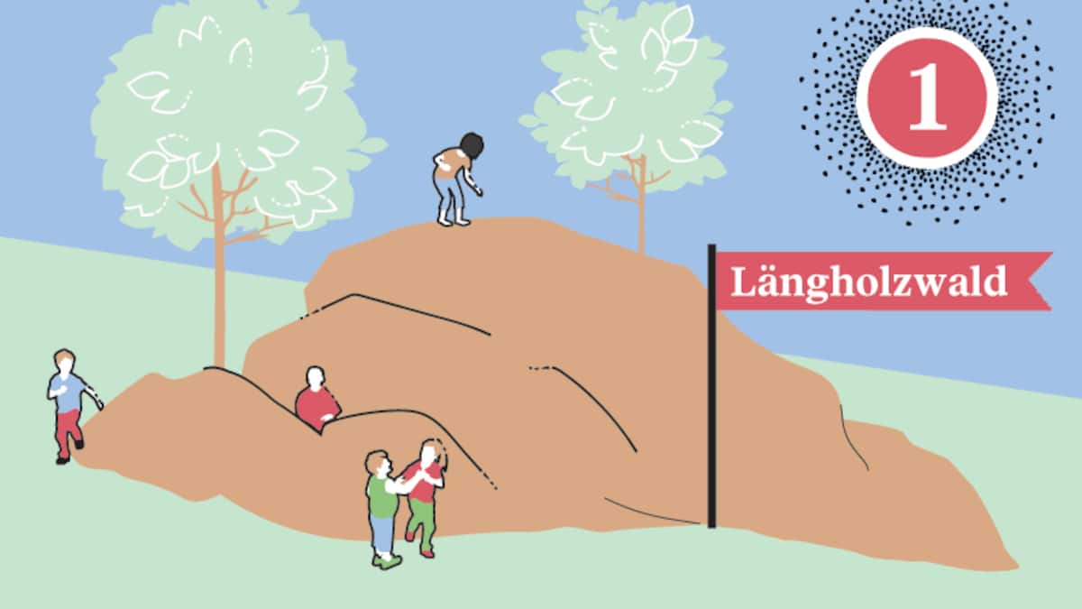 Biel, Illustration Längholzwald