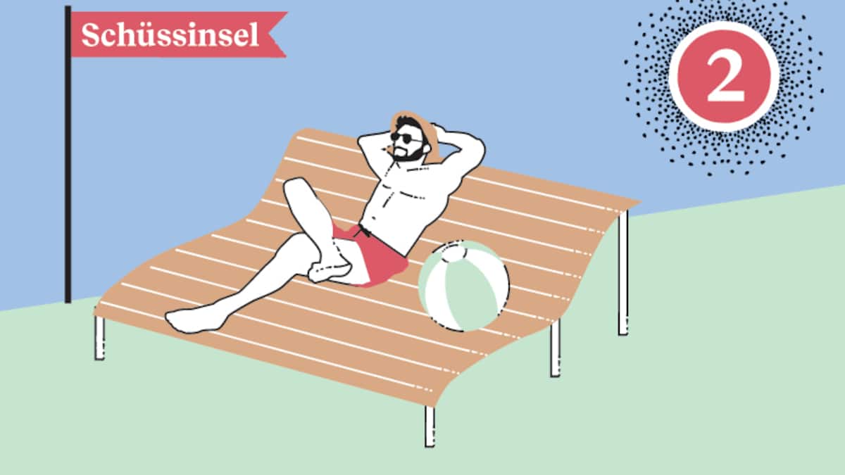 Illustration Schüssinsel