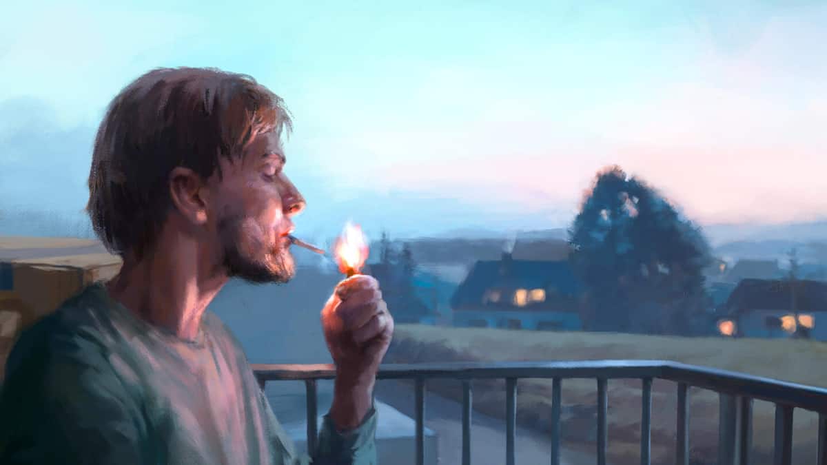 Wie eine Zigarette fast das Leben eines Familienvaters zerstörte