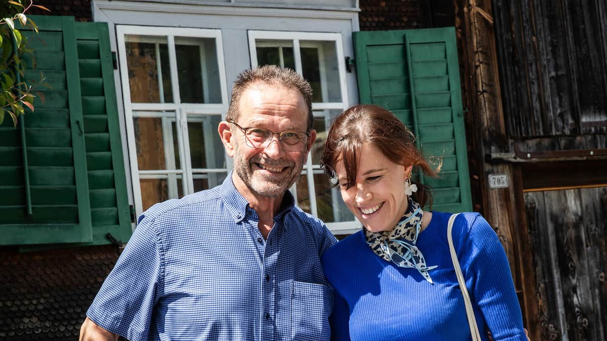 Heimatort in der Schweiz: Vater und Tochter auf Spurensuche Heimatort in der Schweiz: Vater und Tochter auf Spurensuche