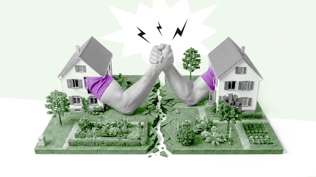 Sie wollen den Garten neu gestalten? Ihr Nachbar darf mitreden