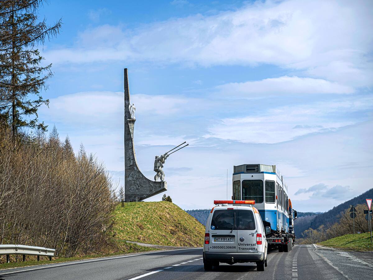 Reportage: VBZ schenkt der ukrainischen Stadt Winnyzja alte Zürich