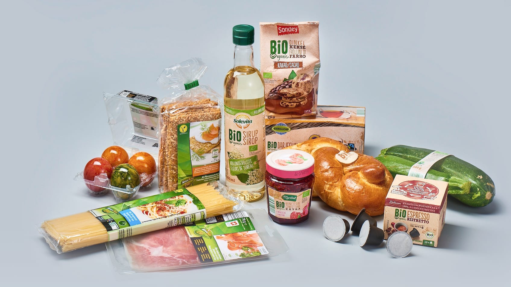 Bioprodukte von Aldi Suisse und Lidl