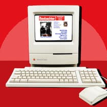 Wir feiern 30 Jahre Beobachter.ch – es begann mit einem Modedesigner Beobachter.ch auf einem alten Mac