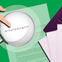 Enthält Ihr Leistungsausweis unbekannte Schwächen? Illustration Arbeitszeugnis prüfen