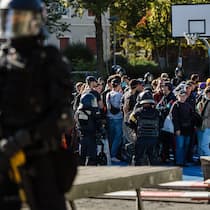 Polizei setzt umstrittene Munition ein In Basel wurden am 21.Oktober 2023 umstrittene Gummigeschosse eingesetzt.