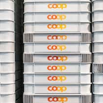 Bio ist bei Coop 20 Prozent teurer als bei der Konkurrenz Coop-Einkaufskörbe