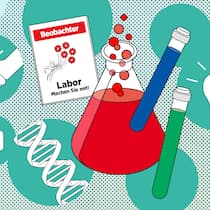 Begleiten Sie uns ins Labor! Beobachter Labor