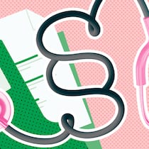 So bekommen Sie Einsicht in Ihre Patientenakte Ein Stethoskop, das zu einem Paragrafen-Symbol gefaltet ist, liegt auf einem Patientendossier. Diese Rechte haben Betroffene, wenn es um ihre Krankengeschichte geht.