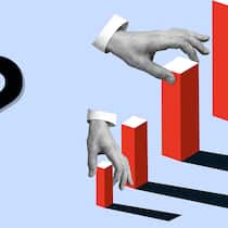 «Die zahlen doch viel zu wenig!» Hände halten unterschiedlich grosse rote Balken. In unserer Serie «Die Abrechnung» geben Leute unter anderem an, wie viel Steuern sie zahlen – und sorgen bei vielen Leserinnen für Erstaunen. Hier lesen Sie, wo in der Schweiz Sie wie viel an Vater Staat abgeben müssen.