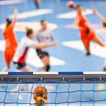 Dank SOS Beobachter weiterhin Handball spielen Handballspiel