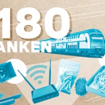«Ich kann pro Monat knapp 40 Franken zur Seite legen» Illustration mit der Lohnangabe 4180 Franken unnd Zeichnungen von Zug, Essen