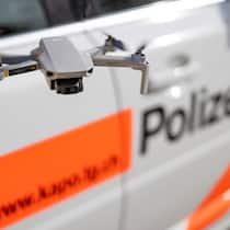 Bringen Drohnen bald Raser zur Strecke? Die Kantonspolizei Thurgau hat mit einer Drohne einen Raser gefilmt.