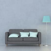 Dank Spenden Möbel für die erste eigene Wohnung Simples Sofa und Stehlampe (Symbolbild); SOS Beobachter Dank Spenden Möbel für die erste eigene Wohnung Eine junge Frau mit psychischen Problemen möchte ihr Leben eigenständig anpacken. SOS Beobachter gibt ihr Starthilfe.