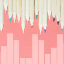 So krass ist der Alltag der Schulleitungen Illustration mit Farbstiften und Grafik - Sie machen viele Überstunden, schieben die Erholung auf und lieben ihren Job trotzdem: Der Schulleitungsmonitor gibt Einblick in deren Arbeit