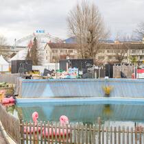 Pleite statt Paradies Die Lido Beach Bar im ehemaligen Rapperswiler Lido wurde gekündigt und mussste geräumt werden.