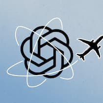 «ChatGPT, gib mir Tipps für einen Ausflug am Wochenende» Collage zum Thema Ferienplanung mit KI.