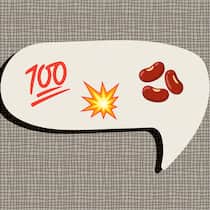 Das Emoji-Alphabet der Frauenhasser Collage aus Sprechblase (Getty Images) und Emojis, die als Incel-Codes verwendet werden. Für den Beobachter. Copyright: Bild: Getty Images – Montage: Beobachter1541930048