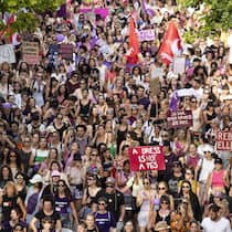 Die Politik bewegt sich Frauen am Frauenstreik