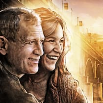 Wenn die Ehefrau nie bleiben darf Illustration: Verliebtes Paar an Fluss