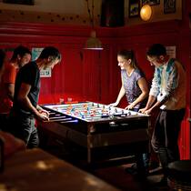 Eine Liebeserklärung ans Töggele Tischfussball in der Zürcher «Sansibar»