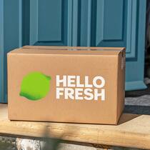 Ein Rezept, um Kunden zu verärgern Bild einer HelloFresh-Box vor einer Haustüre.