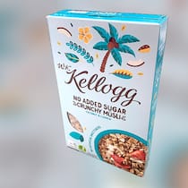 Nachhaltigkeit als Werbegag Kellogg's Crunchy Müsli