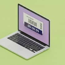 Mit diesen Tricks kassieren Ticketportale ab Laptop mit Countdown - Vier von fünf Online-Ticketbörsen nutzen sogenannte Dark Patterns, um Zusatzgebühren abzuzocken. Wer nicht aufpasst, zahlt drauf