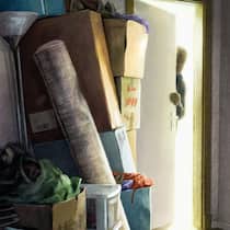 Der Querulant im eigenen Haus Ein Ehepaar vermietet seine Einliegerwohnung. Doch schon baldwird das Zusammenleben mit dem Mieter unerträglich.Das Paar ist machtlos – und verliert schliesslich sogar vor Gericht. Illustration für Beobachter "Der Fall" von Lucy Kägi.