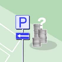 Kein Job – wohin jetzt mit dem PK-Guthaben? Stapel mit Münzen und ein Parkplatz-Schild - Wer vorübergehend keine Stelle hat, muss sein Pensionskassengeld «parkieren». Der Beobachter stellt sieben Möglichkeiten vor.