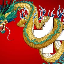 Die Schweiz in den Fängen des Drachen Der chinesische Drache umschlingt die Schweiz