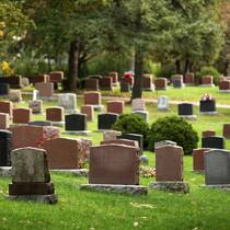 Nichts ist so genormt wie der Tod Friedhof