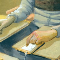 Der Kampf um den letzten Finger Eine Patientin mit Spinaler Muskelatrophie kann nur noch ihren Zeigefinger bewegen.