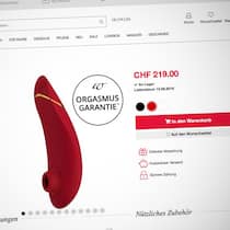 Erst kein Orgasmus, dann mit Gutschein abgespeist Amorana Womanizer Premium mit Orgasmus-Garantie-Stempel