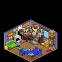 Zürcher zockt «Habbo»-Spieler ab Screenshot aus Habbo-Hotel - Mit einer fragwürdigen Methode kassiert ein Zürcher Hip-Hop-Manager am Online-Game Habbo mit. Die Spielerinnen und Spieler wissen von nichts